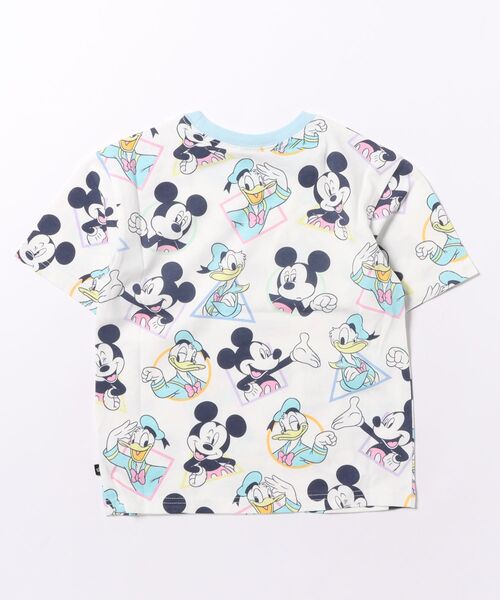 Disney（ディズニー） tシャツ 親子お揃い WEB限定 パステル総柄T