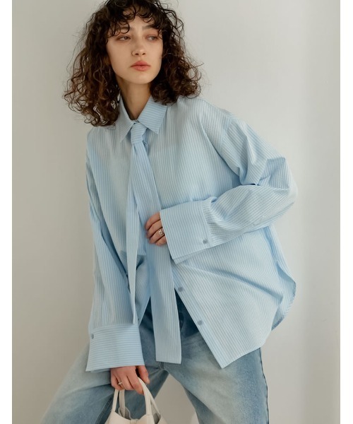 Re:EDIT（リエディ） ブラウス シャツ 「2026S/S PRE ORDER」ボウタイ
