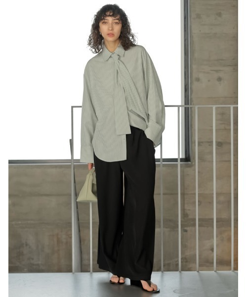 Re:EDIT（リエディ） ブラウス シャツ 「2026S/S PRE ORDER」ボウタイ