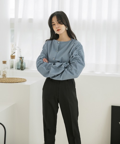 「UNE MANSION」 パンツ MEDIUM ブラック レディース_画像2