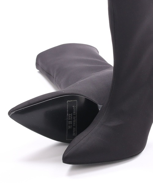 「SEVEN TWELVE THIRTY」 ショートブーツ 23.5cm ブラック レディース_画像6