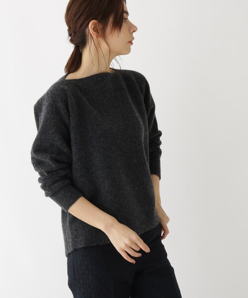 「DRESSTERIOR」 長袖ニット 38 ブラウン レディース_画像6