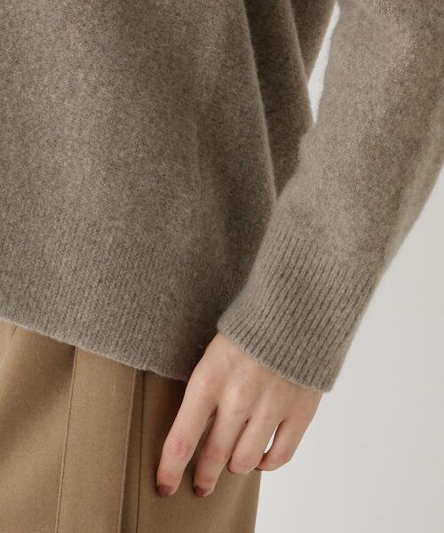 「DRESSTERIOR」 長袖ニット 38 ブラウン レディース_画像7