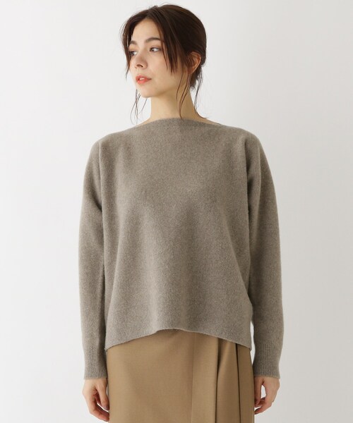 「DRESSTERIOR」 長袖ニット 38 ブラウン レディース_画像9
