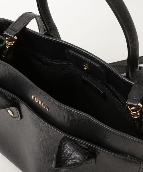 「FURLA」 ワンポイント2WAYバッグ - ブラック レディースの画像