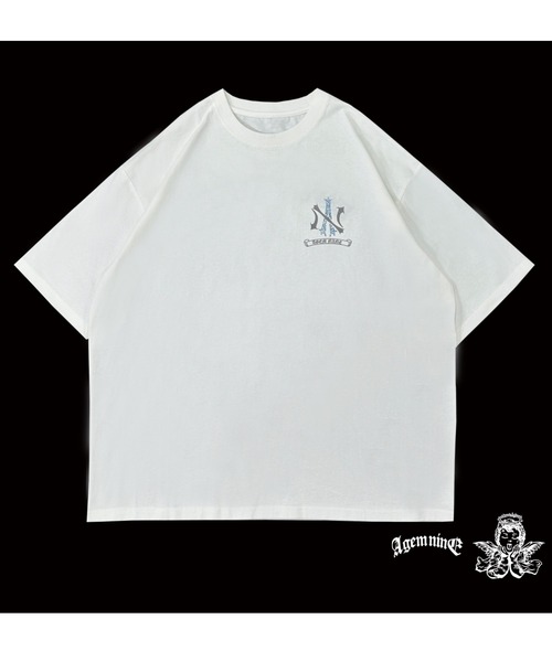 「A'GEM9」 半袖Tシャツ FREE ブラック メンズ_画像5