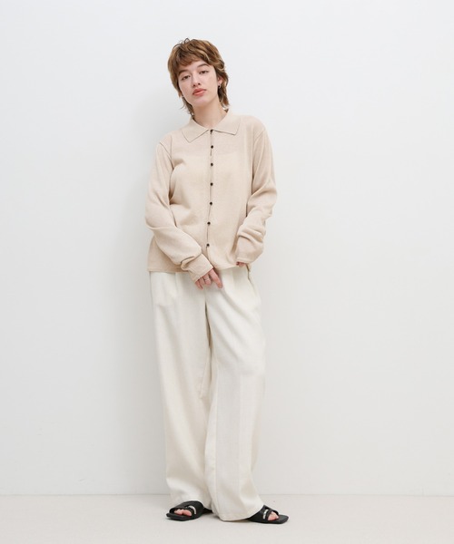 select MOCA（セレクトモカ） カーディガン 「接触冷感」ボタン