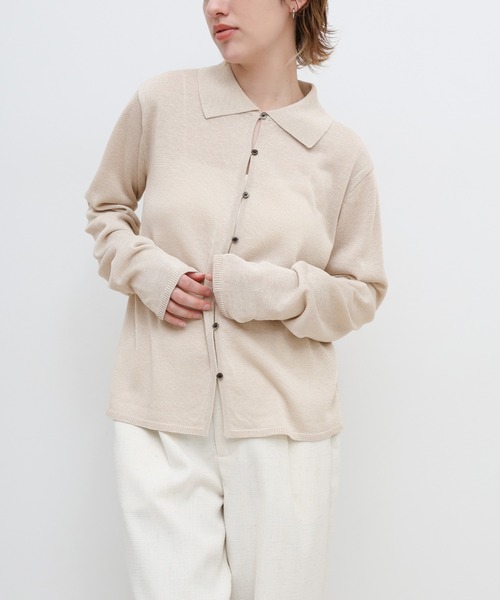 select MOCA（セレクトモカ） カーディガン 「接触冷感」ボタン
