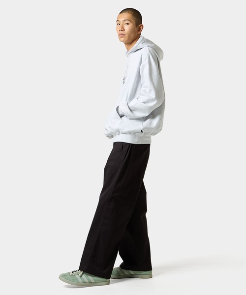 「HUF」 プルオーバーパーカー M アッシュグレー メンズの画像