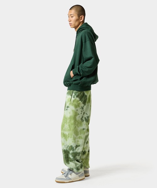 「HUF」 プルオーバーパーカー M アッシュグレー メンズの画像