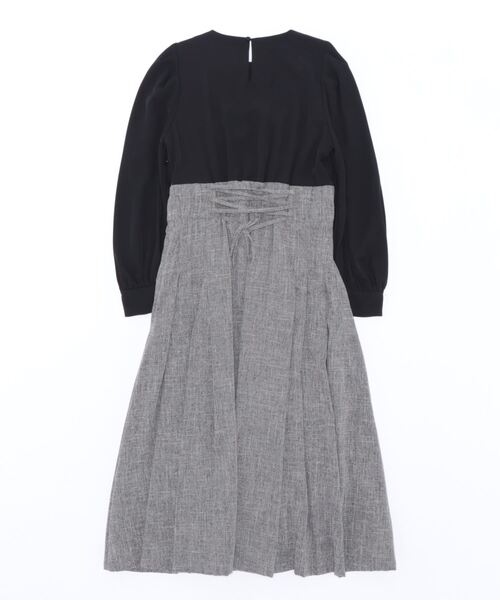 「SWINGLE」 ドッキングワンピース MEDIUM カーキ レディース_画像7