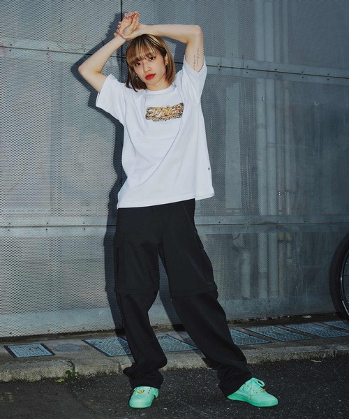 「FILA」 ローカットスニーカー 25.0cm グリーン メンズ_画像3