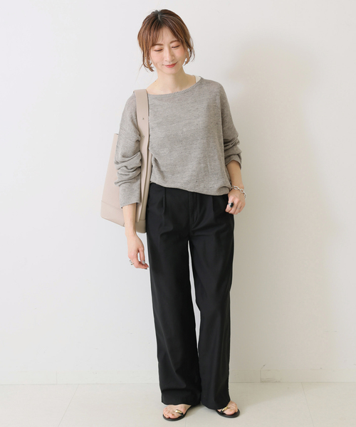 「Spick \u0026 Span」 長袖ニット FREE グレー レディースの画像