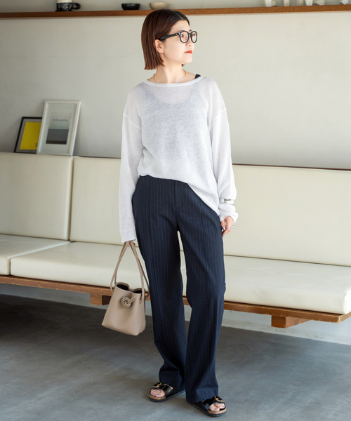 「Spick \u0026 Span」 長袖ニット FREE グレー レディースの画像