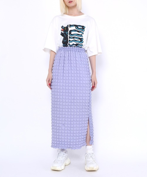 「PUNYUS」 半袖Tシャツ 3 ブラック レディース_画像7