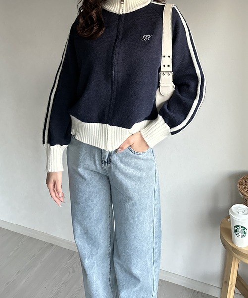 「Silly」 デニムパンツ LARGE ライトブルー レディース_画像7