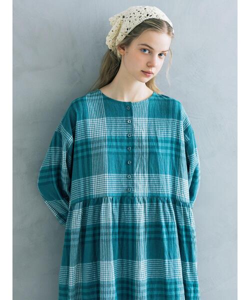 Samansa Mos2（サマンサモスモス） ワンピース 「Cross×Linen