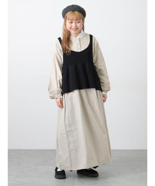 Samansa Mos2（サマンサモスモス） ワンピース 「Cross×Linen
