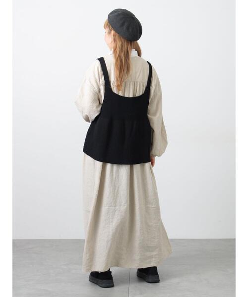 Samansa Mos2（サマンサモスモス） ワンピース 「Cross×Linen