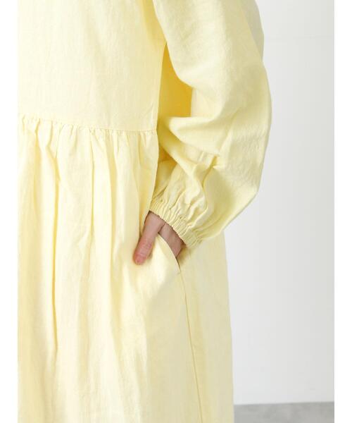 専用 ワンピース Samansa Mos2（サマンサモスモス） ワンピース 「Cross×Linen