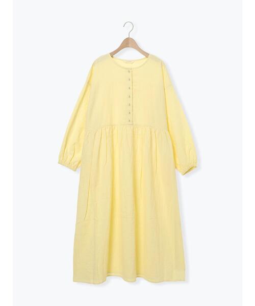 Samansa Mos2（サマンサモスモス） ワンピース 「Cross×Linen