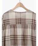 ワンピース 「Cross×Linen」ギャザー...の詳細画像2