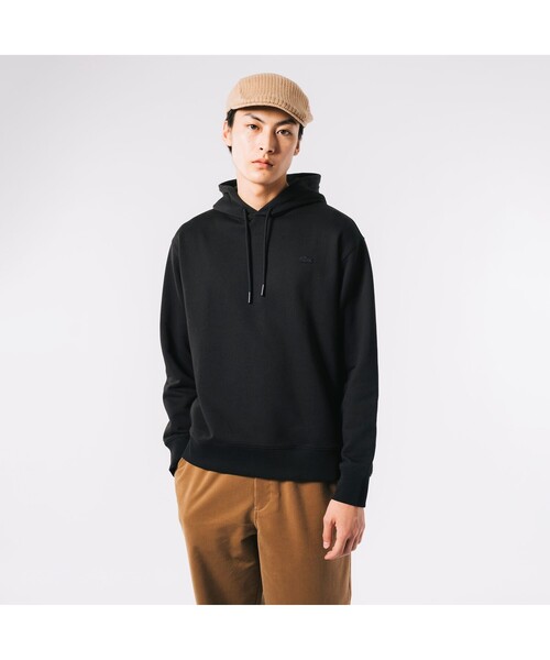LACOSTE（ラコステ） プルオーバーパーカー 5 ブラック メンズ