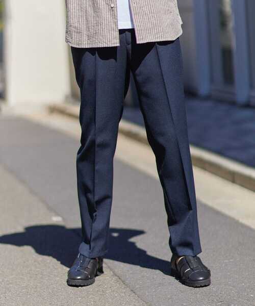 「URBAN RESEARCH ROSSO MEN」 スラックス LARGE ネイビー メンズ_画像2