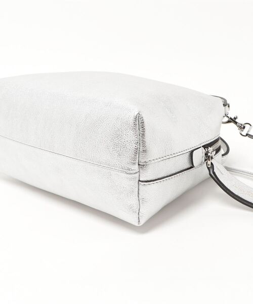 「Demi-Luxe BEAMS」 「GIANNI CHIARINI」2WAYバッグ ONE SIZE シルバー レディース_1