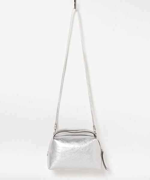 「Demi-Luxe BEAMS」 「GIANNI CHIARINI」2WAYバッグ ONE SIZE シルバー レディース_3