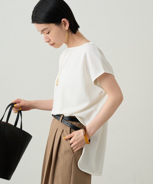 美品　春物　Loungedress ラウンジドレス　ジョーゼットブラウス セール】ジョーゼットインナーブラウス2（シャツ/ブラウス