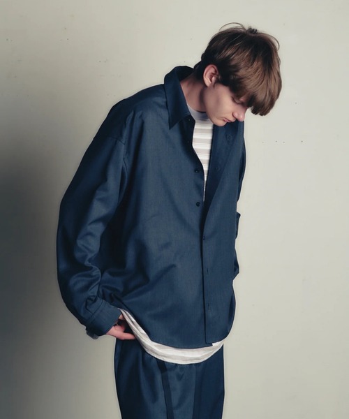is-ness（イズネス） シャツ 「is-ness/イズネス」WOOL-POLY STANDARD