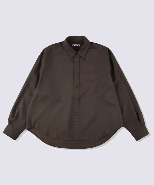 is-ness（イズネス） シャツ 「is-ness/イズネス」WOOL-POLY STANDARD