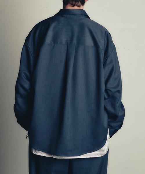 is-ness（イズネス） シャツ 「is-ness/イズネス」WOOL-POLY STANDARD