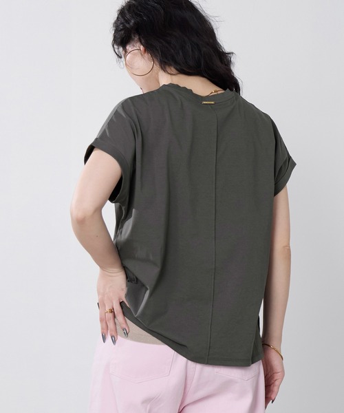 tシャツ フォトプリントTシャツ レディースの画像