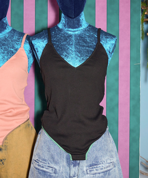 OVERNEATH（オーバーニース） 別注 BODYSUIT 015-C：ボディスーツ