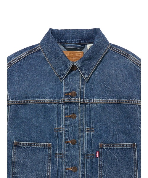 LEVI'S デニムジャケット Mサイズ ダークブルー Levi's（リーバイス） デニムジャケット M ダークインディゴブルー