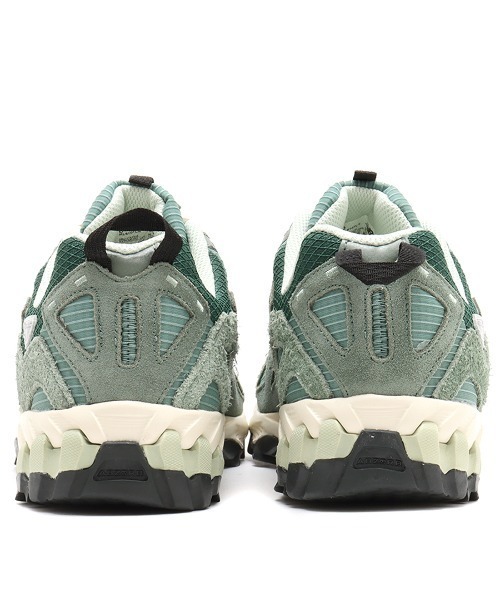 「New Balance」 ローカットスニーカー 25.0cm グリーン メンズ_画像6