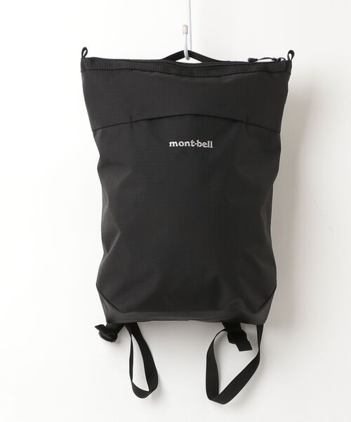 mont-bell ブラック リュック mont-bell（モンベル） ワンポイントリュック - ブラック レディース