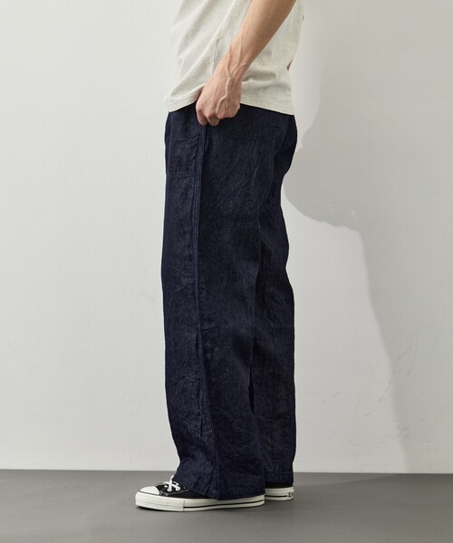 パンツ 「orSlow/オアスロウ」WWII 40S U.S NAVY LINEN DENIM UTILITY TROUSERS メンズの画像