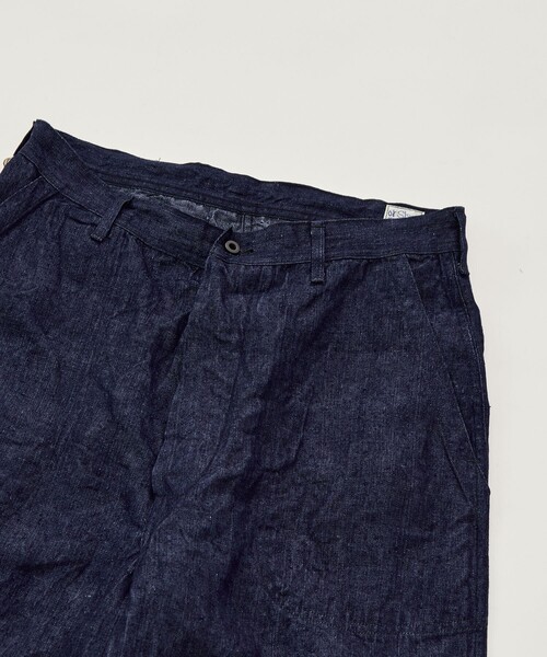 パンツ 「orSlow/オアスロウ」WWII 40S U.S NAVY LINEN DENIM UTILITY TROUSERS メンズの画像