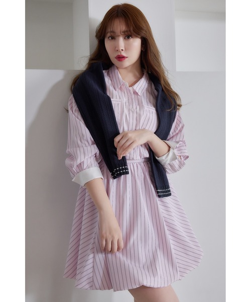 Her lip to 長袖ワンピース S ピンク レディース : ZOZOTOWN Yahoo!店