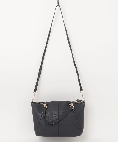COACH（コーチ） スモール ケルシーサッチェル 2WAYバッグ - ネイビー 