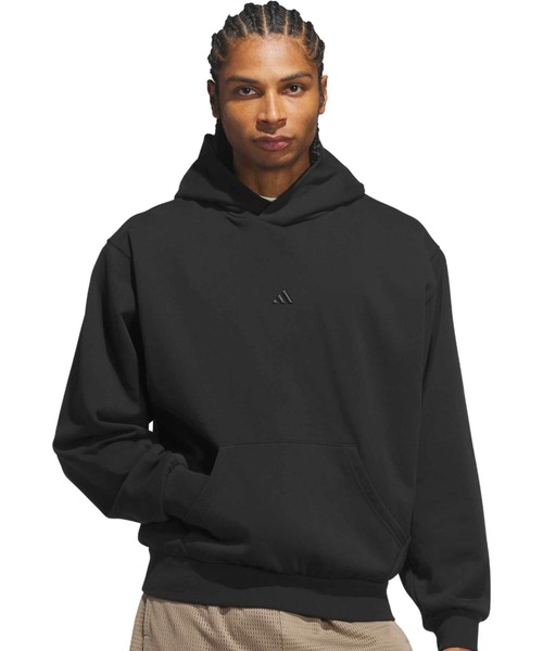  アディダス パーカー 黒 adidas（アディダス） パーカー adidas BASKETBALL FLEECE HOODIE