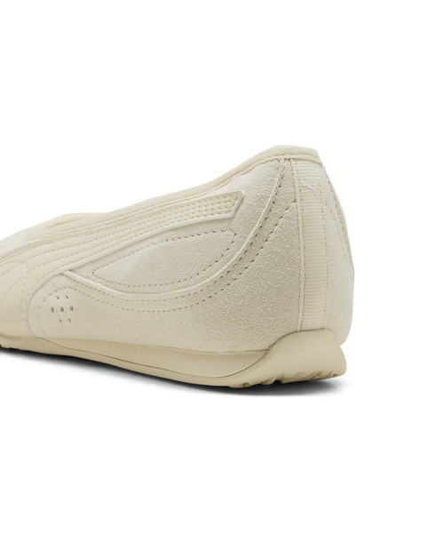 「PUMA」 バレエシューズ 24.5cm ブラック×ホワイト レディース_画像8