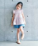 チュニック 「リンク」ノースリーブティアードフ...の詳細画像2