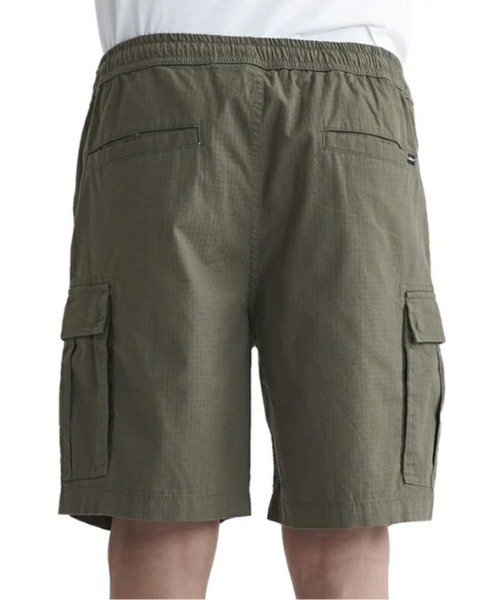 「Quiksilver」 カーゴパンツ LARGE カーキ メンズ_画像3