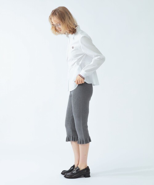 Ray BEAMS（レイ ビームス） ブラウス シャツ 「別注」FRED PERRY 