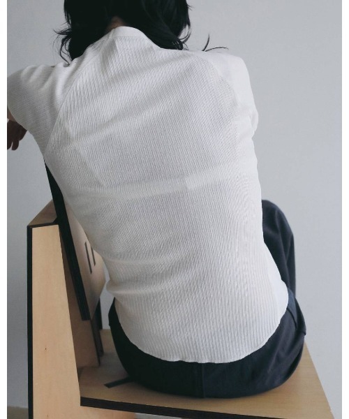 anuke（アンヌーク） tシャツ 半袖 anuke Vintage Rib Tops レディース