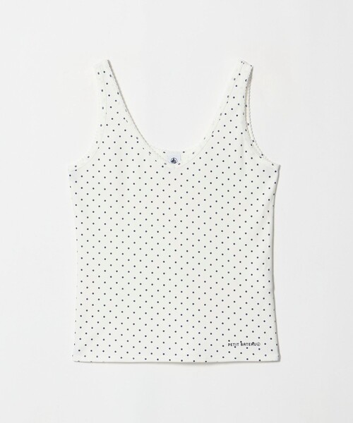PETIT BATEAU（プチバトー） タンクトップ ノースリーブ 「別注